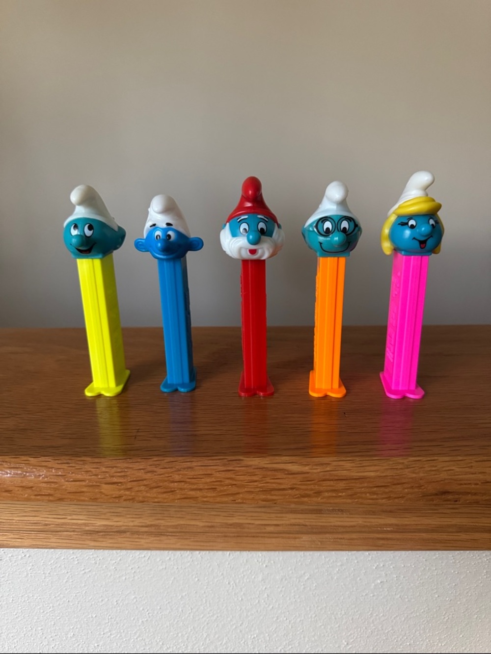 Smurf Character “PEZ” Candy Dispensers